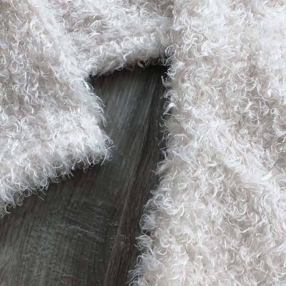 White fluffy cardigan - Picture 2 of 2